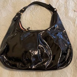 Small black shoulder bag